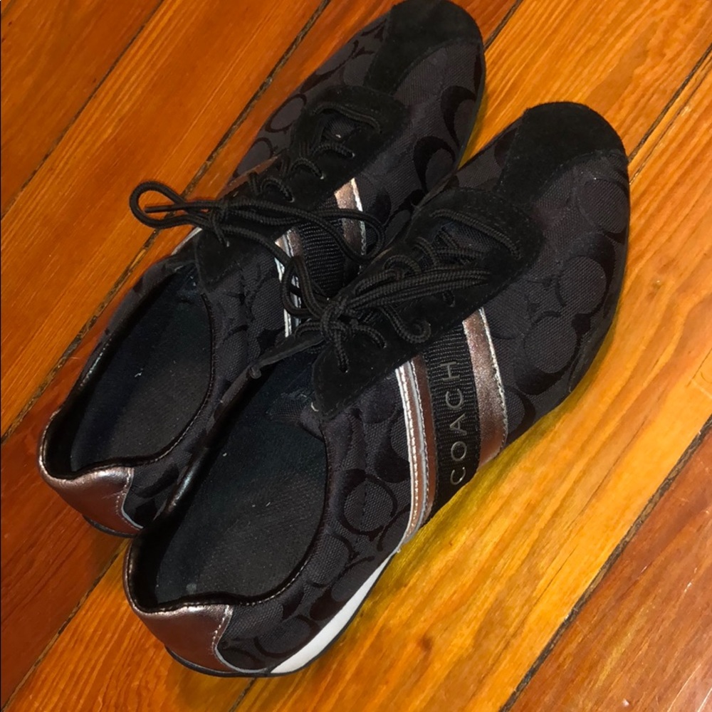 Black Coach Sneakers